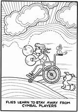 Cymbals Symphony Bay Area Little Morrie Turner Coloring Book Complements Pals Creators Wee sketch template