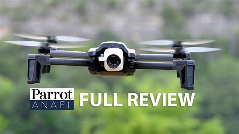 parrot anafi drone review youtube