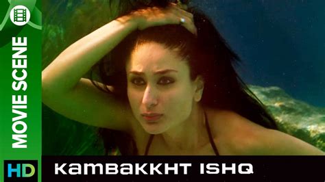 Kareena Loves To Swim Kambakkht Ishq Movie Scene Youtube