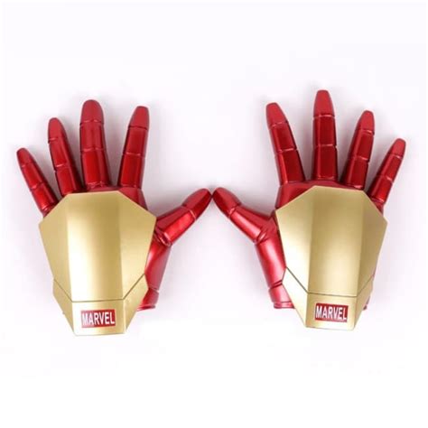 scale iron man gloves toy game world