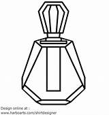 Perfume Clipartmag Vectorified sketch template