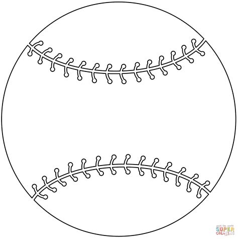 ausmalbild baseball ball ausmalbilder kostenlos zum ausdrucken
