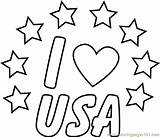 Coloring Sheets Usa Pages Printable Dab Flag Template sketch template