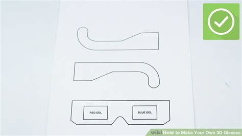 How To Make Your Own 3d Glasses 9 Steps With Pictures