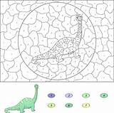 Fumetto Gioco Educativo Colore Dal Diplodocus Dinosaur Schoolchild Grida Istrice sketch template