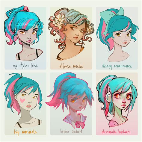 style challenge  loish  deviantart