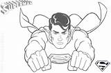 Superman Pages sketch template