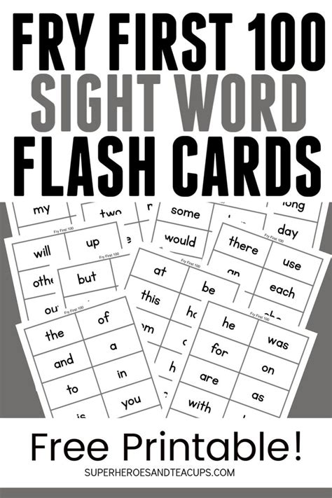fry sight words list