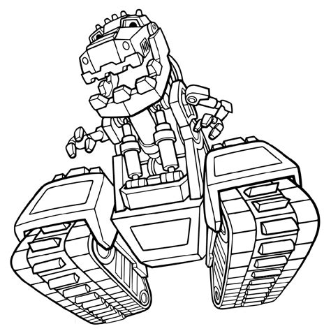 printable dinotrux coloring pages