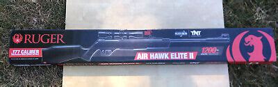 ruger air hawk elite ii   cal pellet air gun rifle  scope  fps ebay