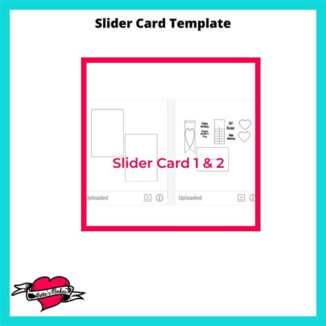 pull tab slider card bettes
