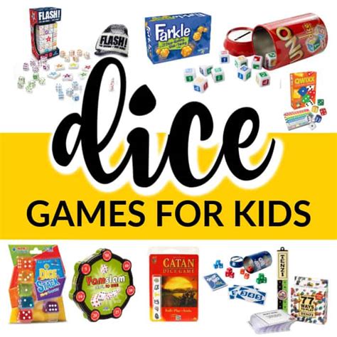 dice games  kids mommy moment