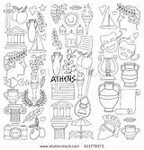 Ancient Greece Coloring Pages Getcolorings Color Getdrawings sketch template