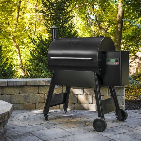 traeger pro  pellet grill black