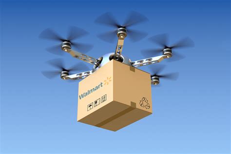 walmart joins amazon  race   drones  home delivery