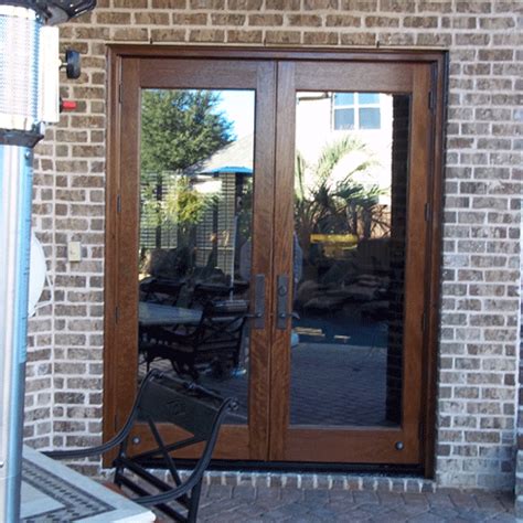 sierra pacific wood outswing patio door designer doors  windows