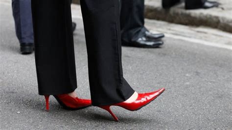 is it legal to force women to wear high heels at work bbc news