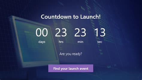 countdown timer web part microsoft support