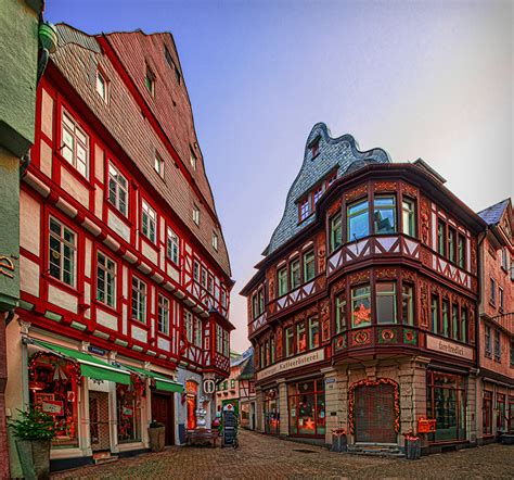 photo germany limburg  der lahn street cities building