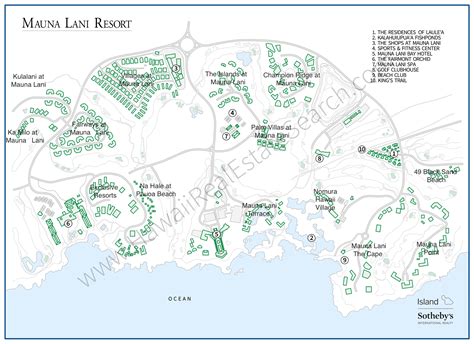 mauna lani resort real estate homes  condos  sale big island