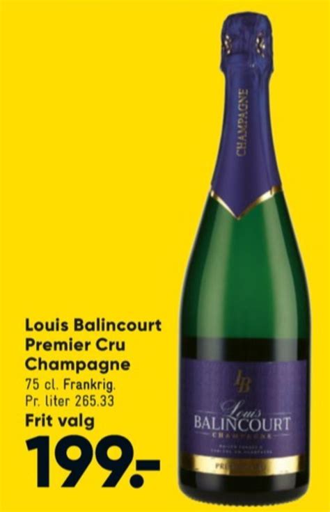 louis balincourt champagne tilbud hos bilka