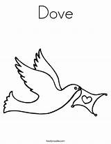 Coloring Dove Peace Pages Colouring Clipart Print Doves Comments Library Coloringhome Twistynoodle sketch template