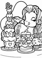 Pony Coloring Pages Pretty Little Getcolorings Print Printable sketch template