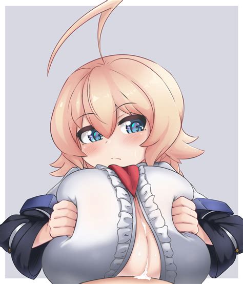 rule 34 big breasts blazblue blonde hair blue eyes es xblaze female