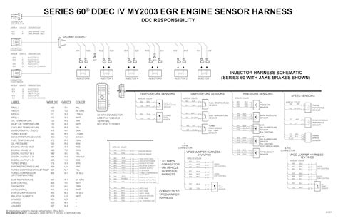 detroit series  ecm wiring diagram wiring expert group