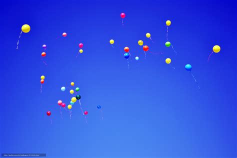 descargar gratis globos globos volar cielo fondos de escritorio en