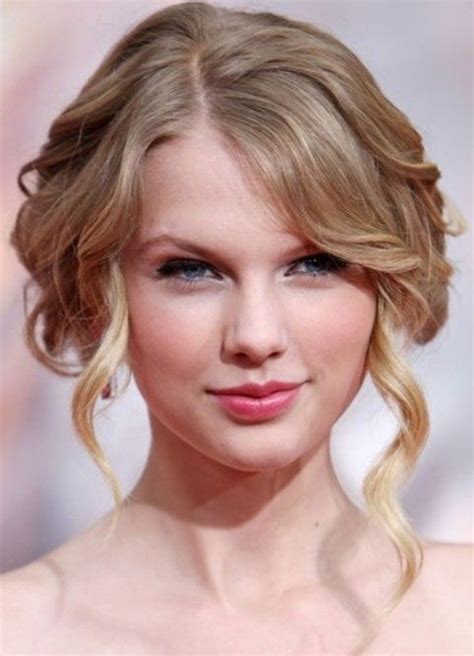 Taylor Swift Hairstyles Romantic Updo For Wedding Pretty Designs