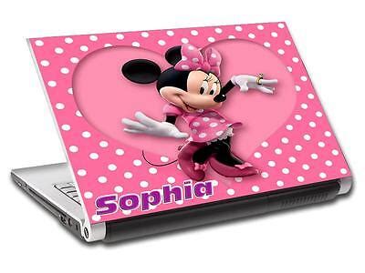 minnie mouse personalized laptop skin decal vinyl sticker   disney  ebay