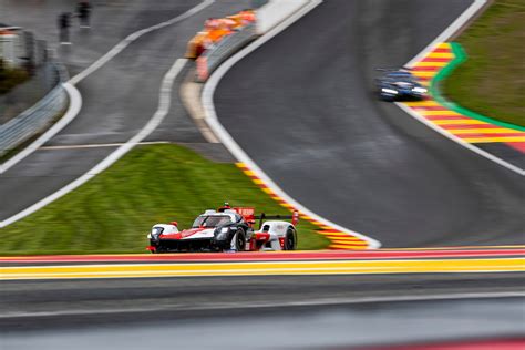 wec spa  toyota domine les elements endurance info