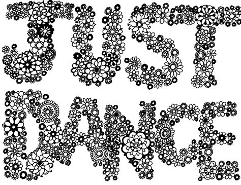 dance  coloring page  color