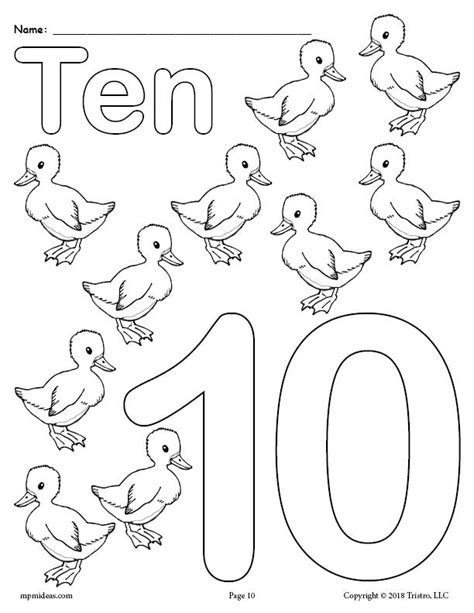 printable numbers   coloring pages