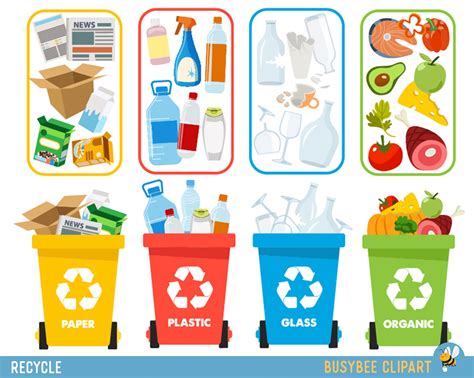recycle clipart recycle graphics recycle bin recycling guide etsy canada