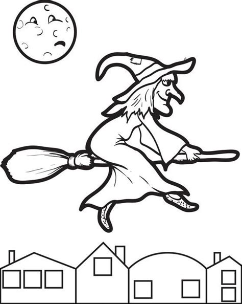 broom clipart colouring page broom colouring page transparent