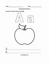 Alphabet Coloring Worksheets Pages Worksheet Letter Englishlinx Letters Writing English Color Kids Kindergarten sketch template