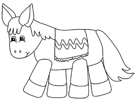 pinata coloring pages png  file