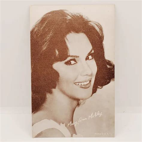 mary ann mobley exhibit arcade card miss america 1959 girl happy movie