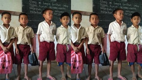 jokowi kirim bantuan untuk murid sd bengkayang yang kekurangan perlengkapan sekolah