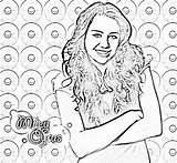 Coloring Pages Montana Hannah Famous Liv Maddie Singers Hm Disney Fanpop Greatest Miley Cyrus Template sketch template