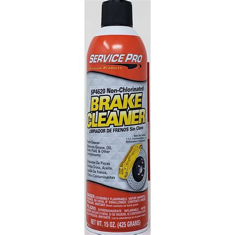 brake cleaner  oz   chlorinated extremely flammable