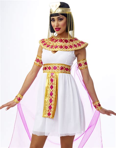 cleopatra pink greek goddess egyptian fancy dress womens halloween costume s l ebay