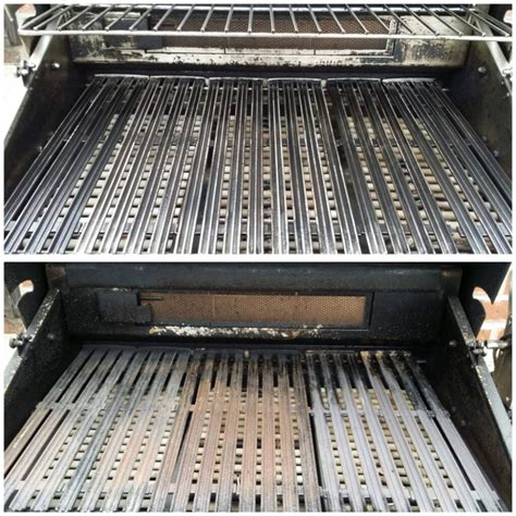 clean  gas grill grilling cleaning gas grill