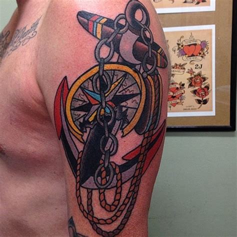 90 Artistic And Eye Catching Compass Tattoo Designs