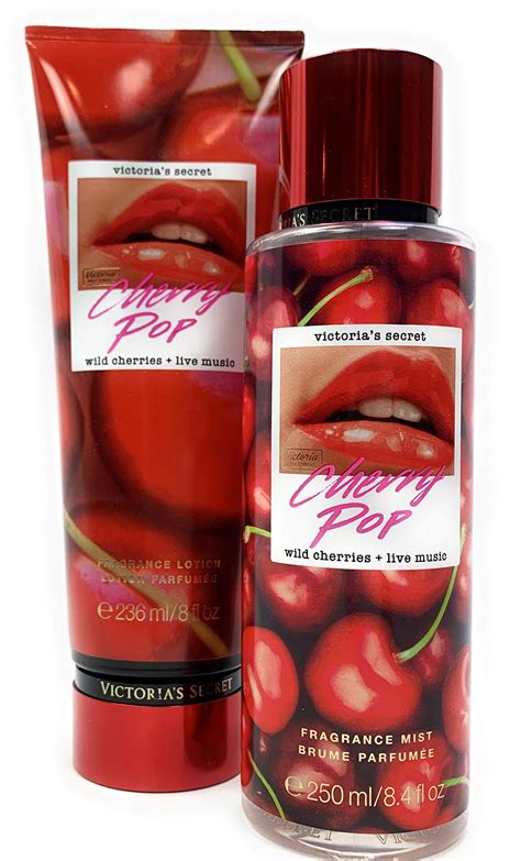 Victoria’s Secret Cherry Pop Fragrance Mist And Lotion Limited Edition
