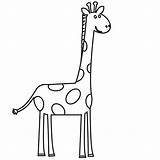 Giraffe Clipart Outline Animal Drawing Cliparts Clip Line Coloring Giraffes Svg Animals Panda Pages Colouring Bing Printable Choose Board Clipartbest sketch template