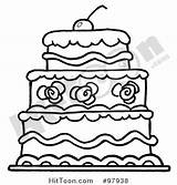 Cake Tiered Clipart Template Clipartmag Templates Sketch sketch template
