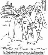 Coloring Pages Pilgrim Doverpublications Pilgrims Fall Dover Publications sketch template